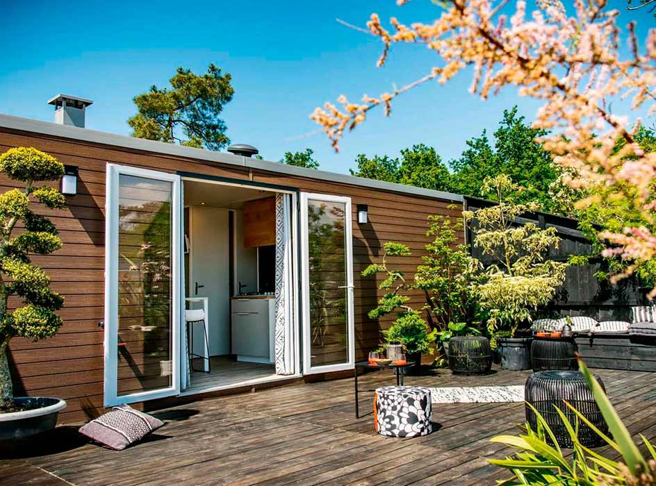 location mobil home garden