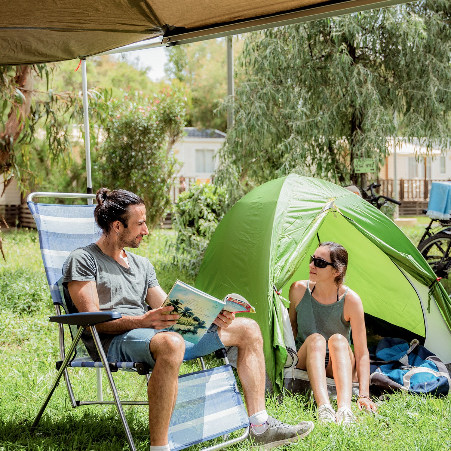 camping in valras les emplacements