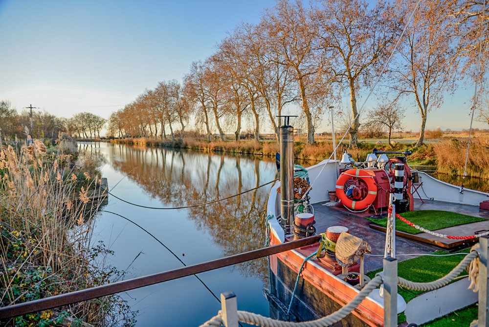 Portiragnes canal de midi