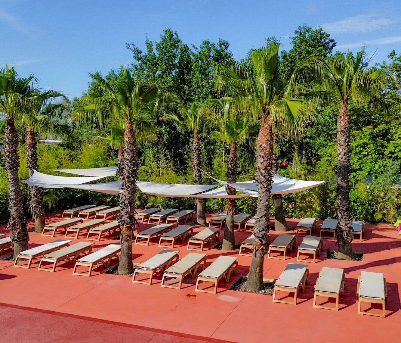 espcae detente camping bord de plage