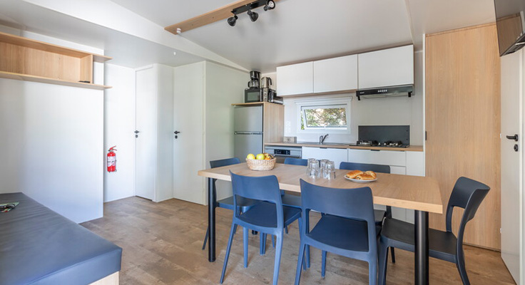 Mobil-home Premium au camping Plage et Bord de Mer