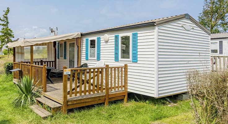 Mobil-home Classic au camping 4* Plage et Bord de Mer