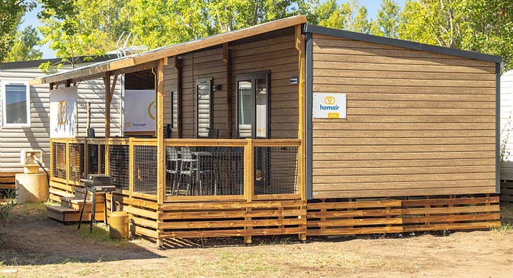 Mobil-home Ultimate au camping 4* Plage et Bord de Mer