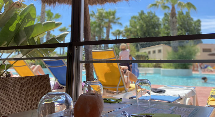 Restaurant du camping La Plage et le Bord de Mer &agrave; Valras