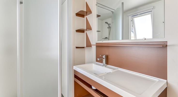 Salle d'eau mobil-home Comfort
