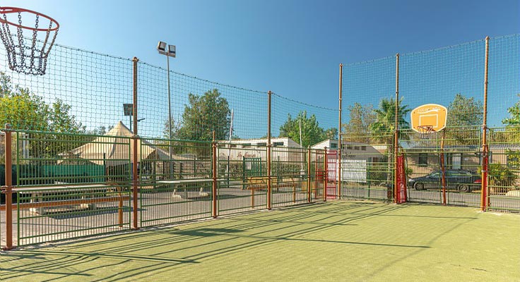 Terrain multisports du camping &agrave; Valras